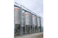 Dairesel Çelik Hammadde Siloları